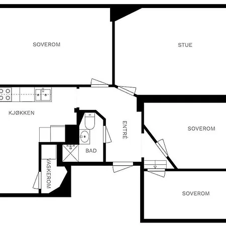 New Spacious & Cozy Hideaway With Location * Bergen